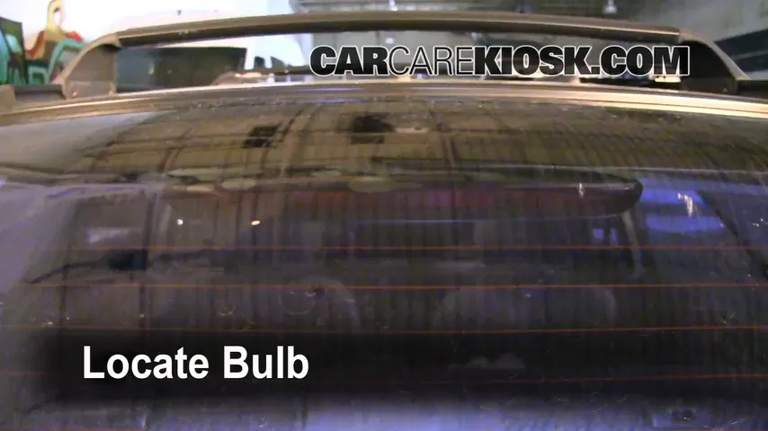 1999 Subaru Impreza Outback 2.2L 4 Cyl. Lights Center Brake Light (replace bulb)